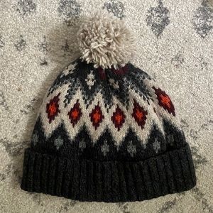Fair isle beanie